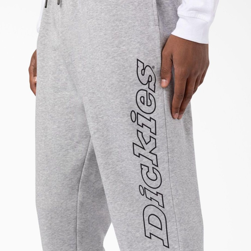 Grey Men's Dickies Uniontown Regular Fit Sweat Pants | KVQ705364