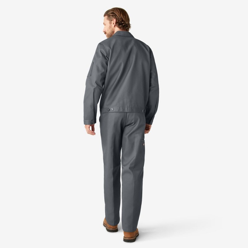 Grey Men's Dickies Unlined Eisenhower Jacket | UEL834015