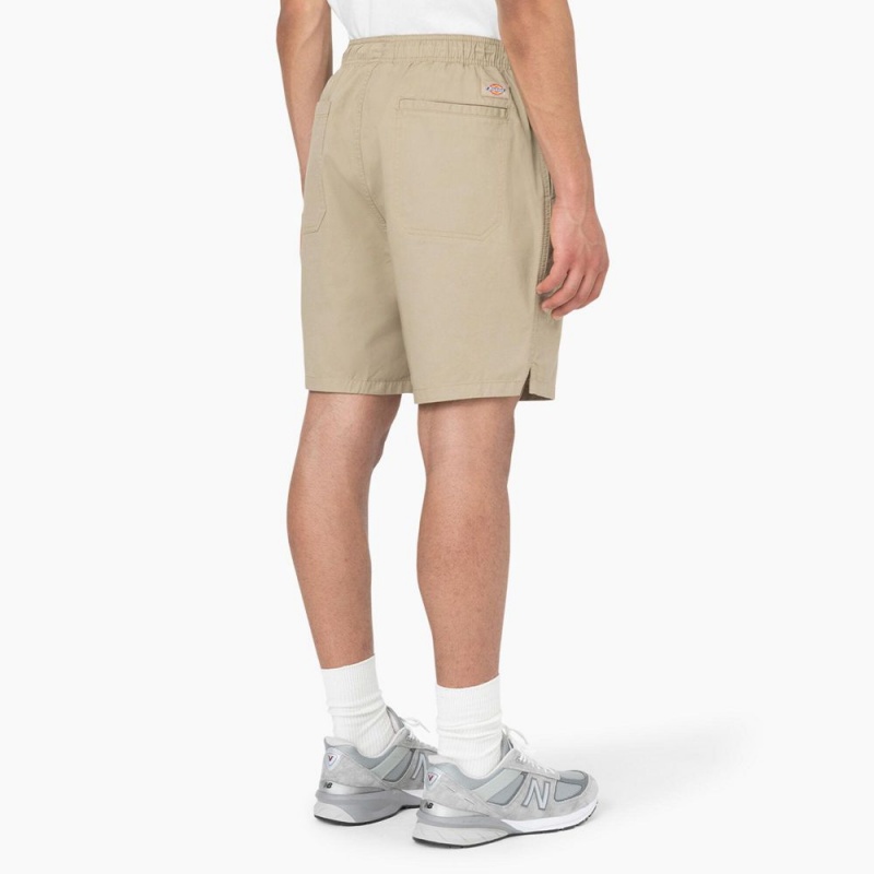 Khaki Men's Dickies Pelican Rapids Relaxed Fit Shorts | WDC427815