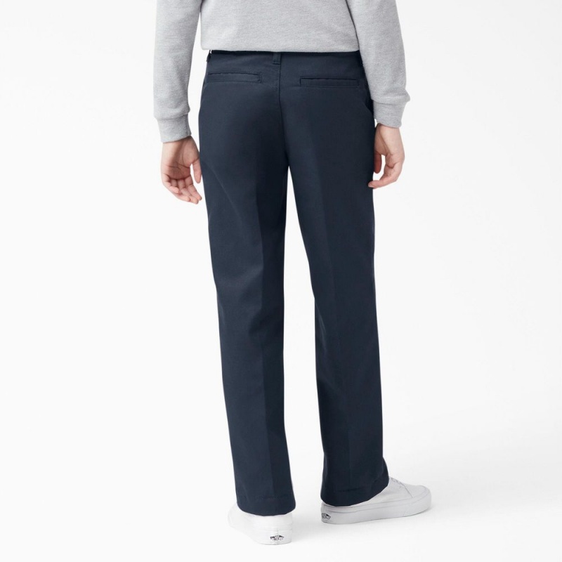 Navy Kids' Dickies Classic Fit Pants | JRM280643