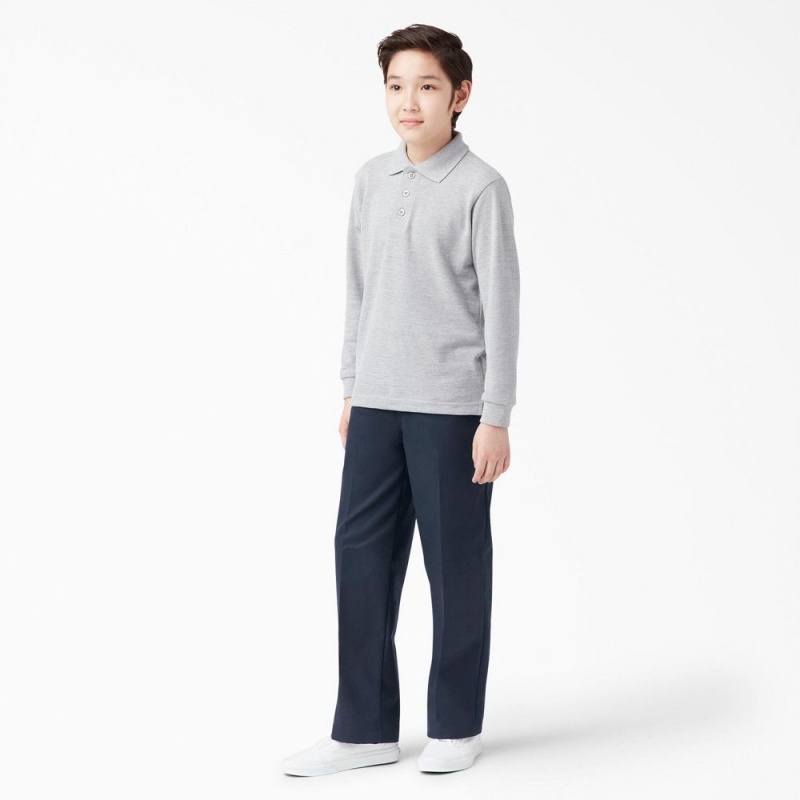 Navy Kids' Dickies Classic Fit Pants | JRM280643