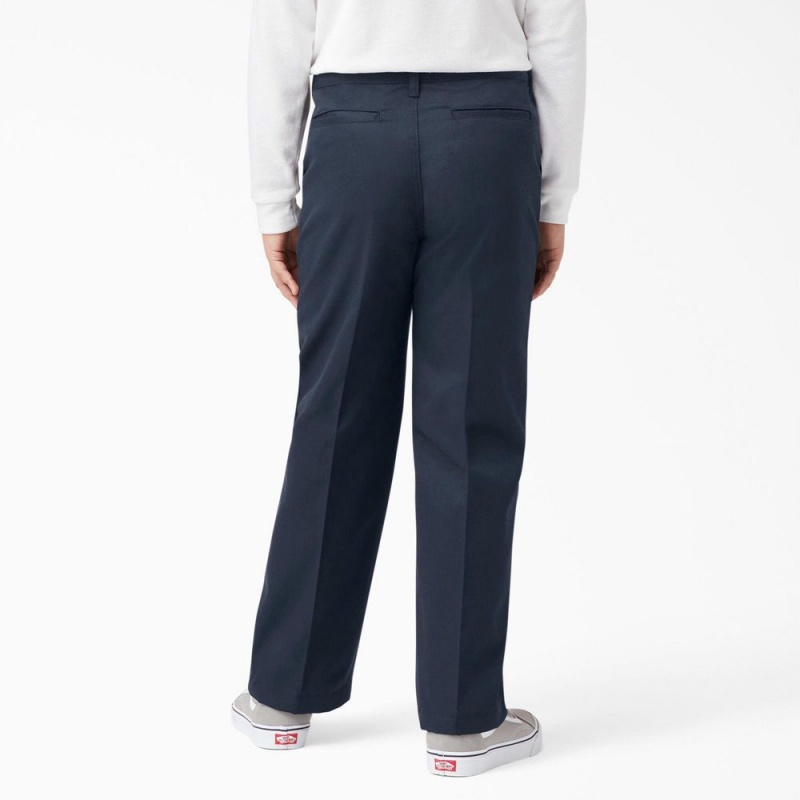 Navy Kids' Dickies Classic Fit Pants | RGV845906