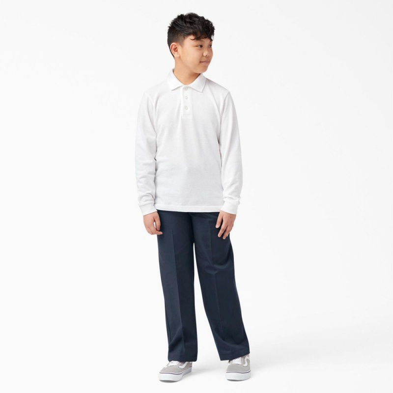 Navy Kids' Dickies Classic Fit Pants | RGV845906