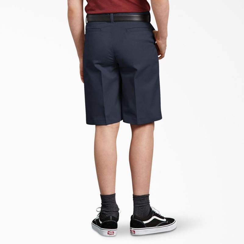 Navy Kids' Dickies Classic Fit Shorts | RWX518934