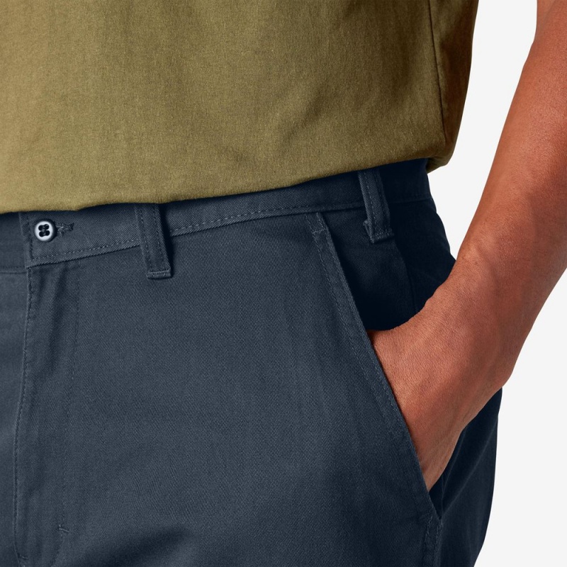 Navy Men's Dickies Loose Fit Cargo Pants | LYN482135