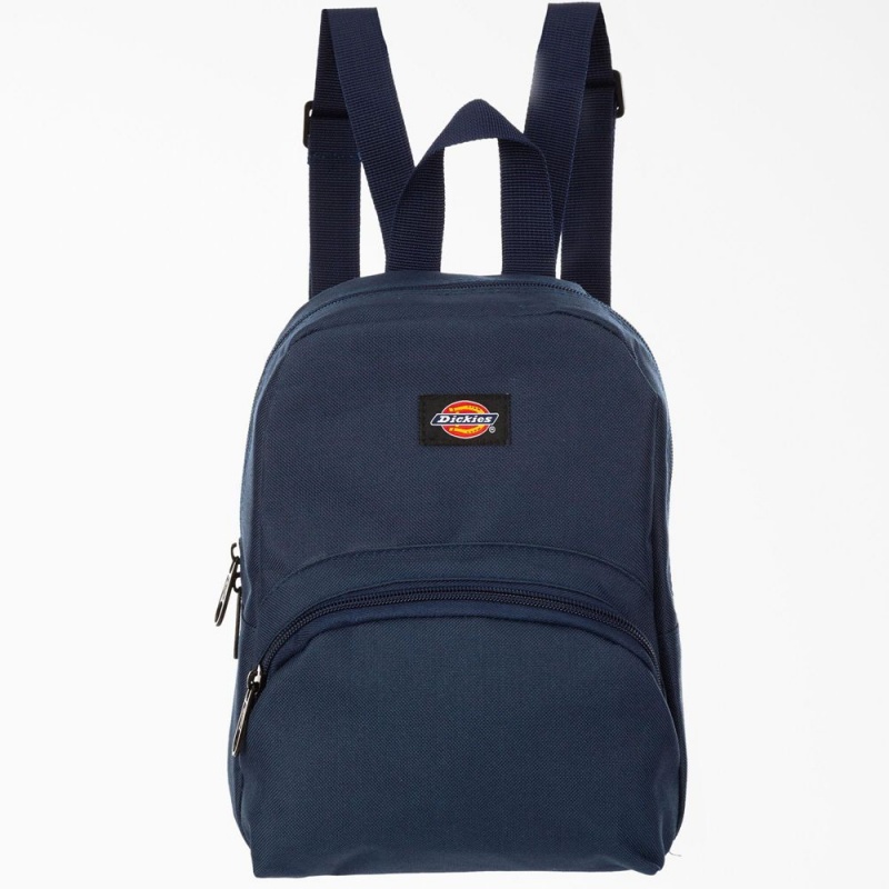 Navy Men\'s Dickies Mini Backpack | ZWP457209