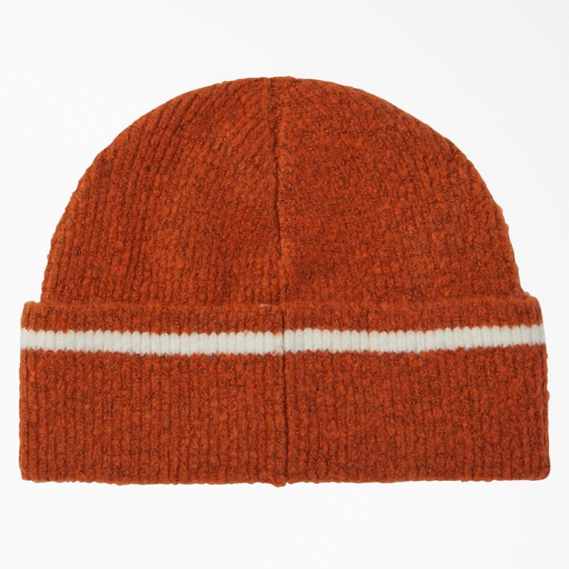 Orange Men's Dickies Chalkville Beanie | LAD210658