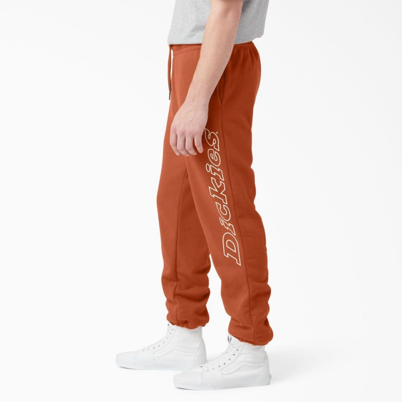 Orange Men's Dickies Uniontown Regular Fit Sweat Pants | SPW958147