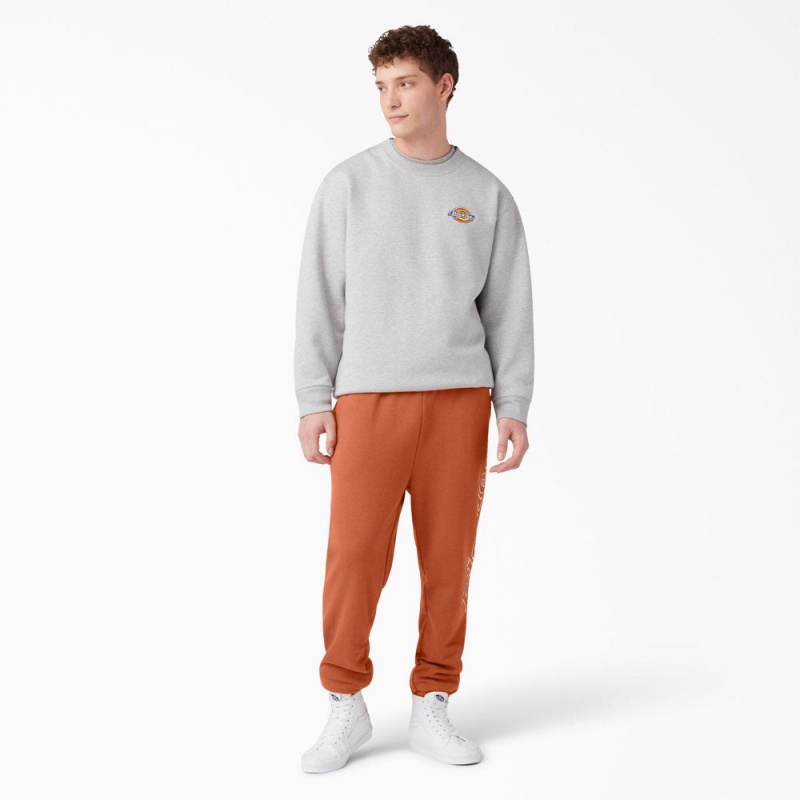 Orange Men's Dickies Uniontown Regular Fit Sweat Pants | SPW958147