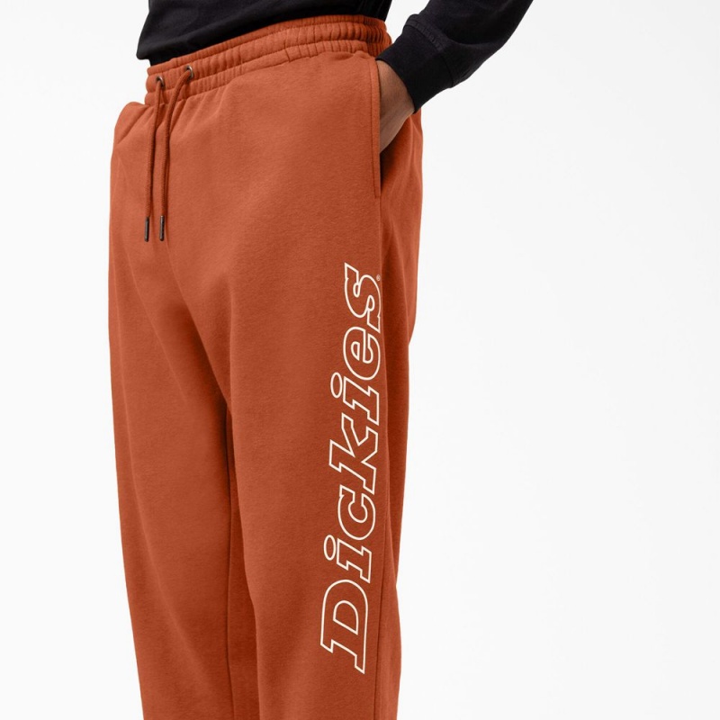 Orange Men's Dickies Uniontown Regular Fit Sweat Pants | SPW958147