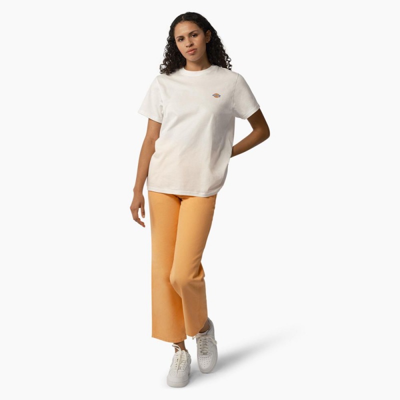 Orange Women's Dickies Regular Fit Duck Pants | YFO395678