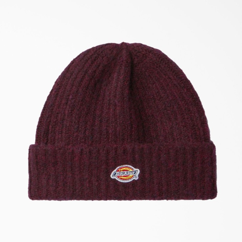 Purple Men\'s Dickies Brewton Beanie | RZW543781