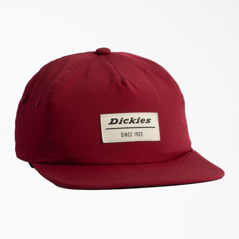 Red Men\'s Dickies Low Pro Athletic Cap | WCD058761