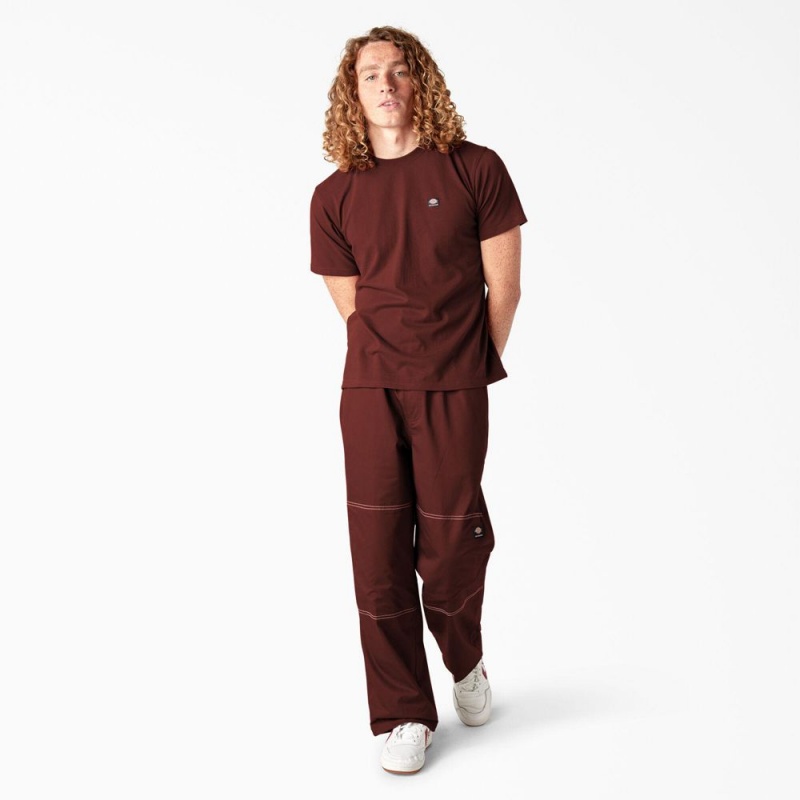 Red Men's Dickies Skateboarding Summit Relaxed Fit Chef Pants | ACR943721