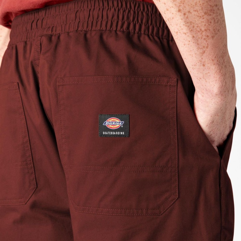 Red Men's Dickies Skateboarding Summit Relaxed Fit Chef Pants | ACR943721