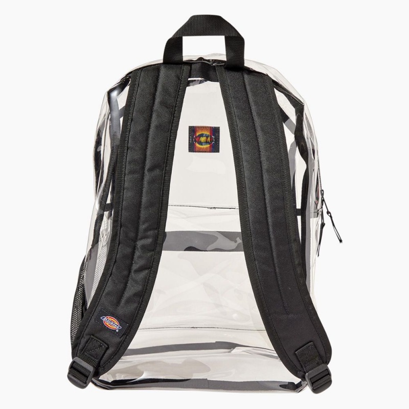 White Kids' Dickies Essential Clear Backpack | WAU362857