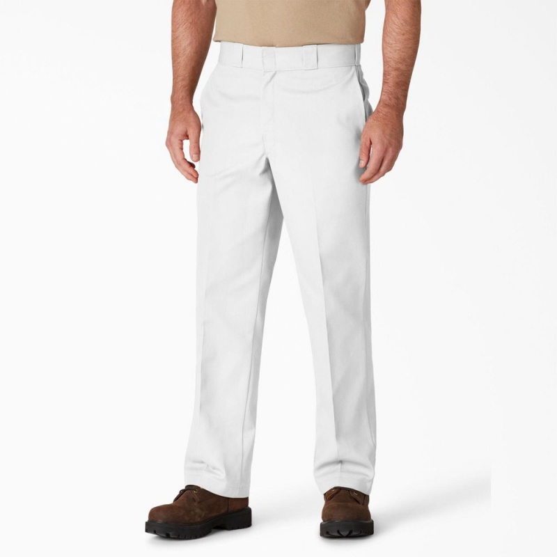 White Men\'s Dickies Original 874® Work Pants | GMK472190