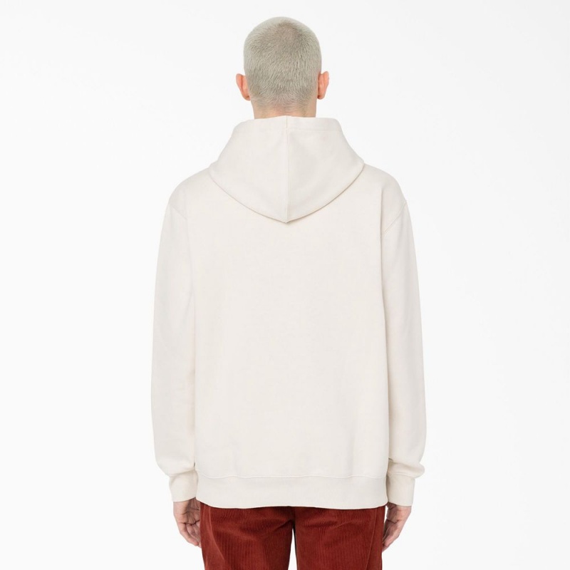 White Men's Dickies Paxico Graphic Hoodie | VXK528079