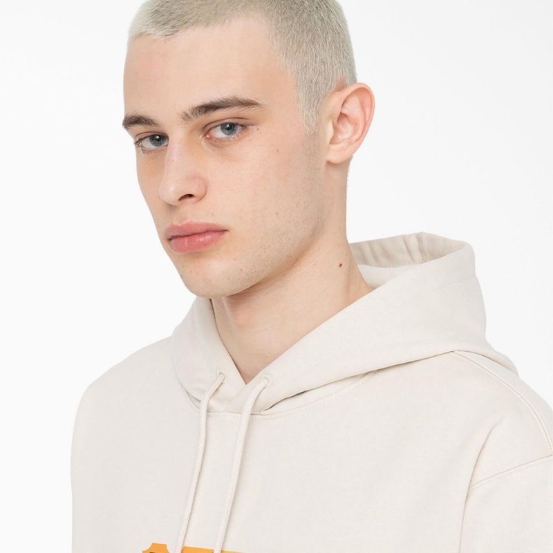 White Men's Dickies Paxico Graphic Hoodie | VXK528079