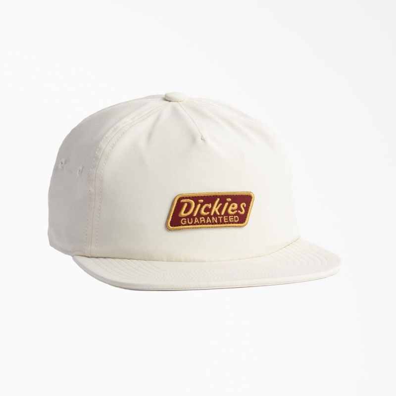 White Men\'s Dickies Relaxed Low Pro Cap | RZQ827914