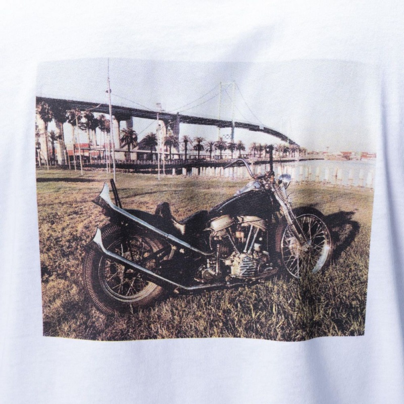 White Men's Dickies Ronnie Sandoval Photo T-Shirt | QOW250948