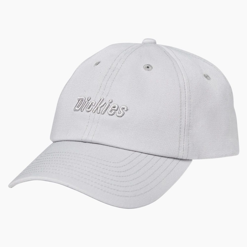 White Men\'s Dickies Twill Cap | XON023758