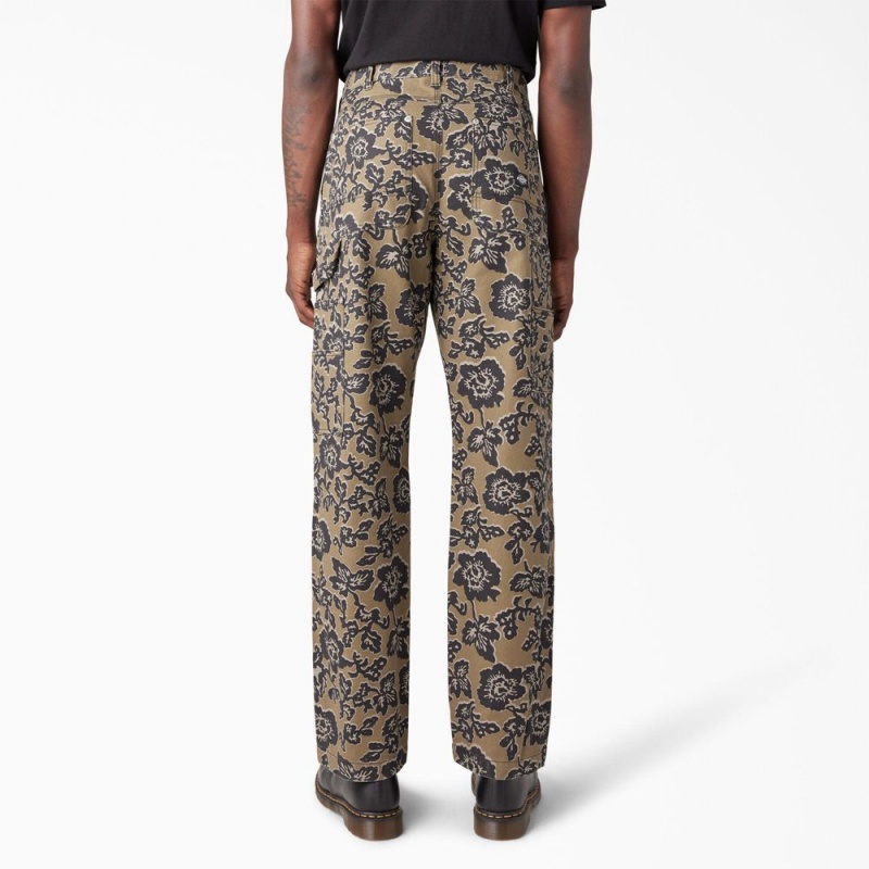 Yellow Men's Dickies Premium Collection Utility Pants | BTF451063