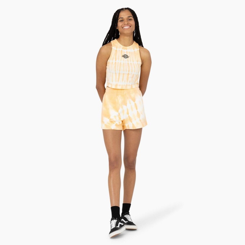 Yellow Women's Dickies Westfir Tank Top | WVB895307